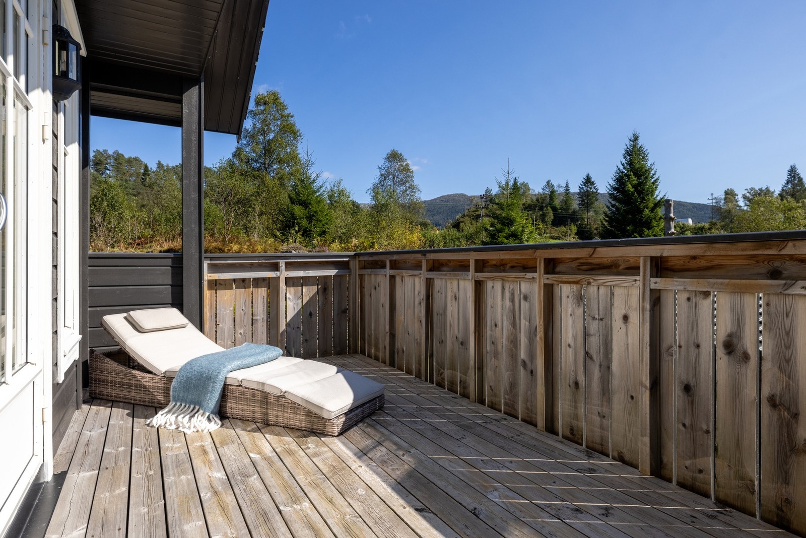 Her kan du enkelt innrede med utemøbler etter ønske. Galleribilde