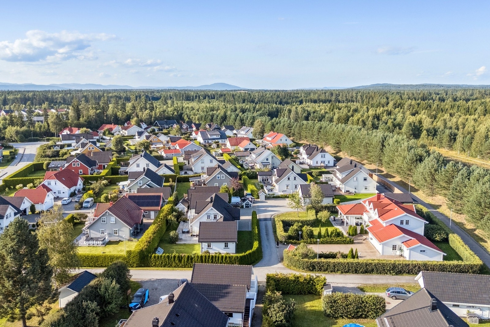 Med Jessheim sentrum bare en liten kjøretur unna har du alt du trenger av butikker, servicetilbud, kultur og kollektivtransport innen rekkevidde. Galleribilde