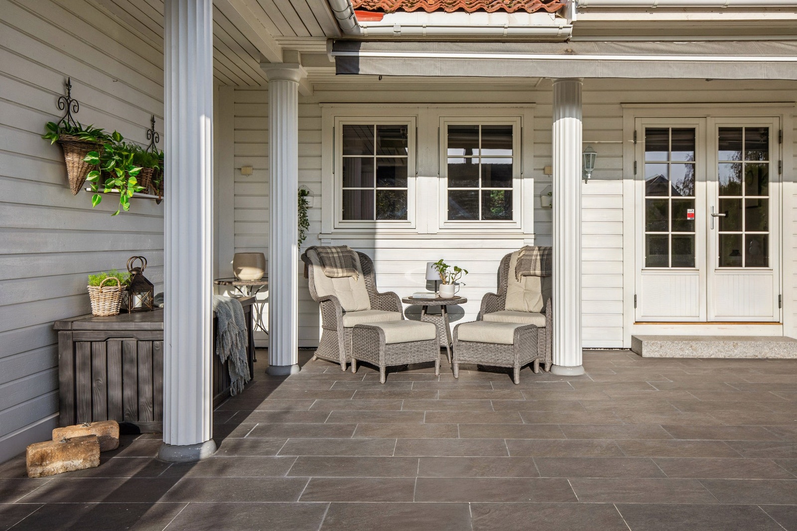 Her kan man nye varme sommerdager i gode omgivelser. Galleribilde