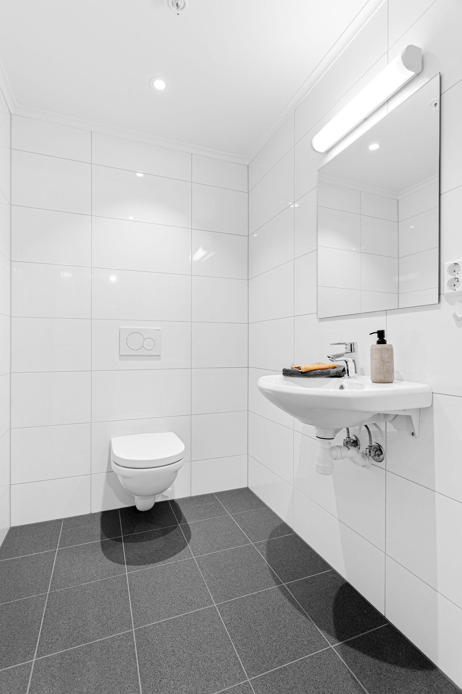 Praktisk separat toalettrom som tilvalg. Galleribilde