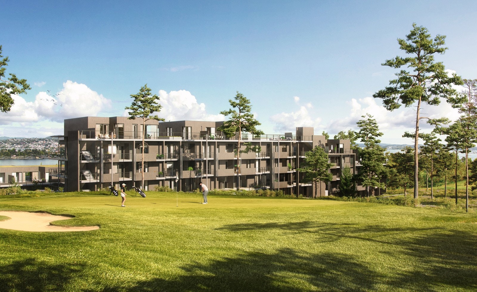 Byggingen er i gang, og estimert ferdigstillelse er 2./3.kvartal 2026. Galleribilde