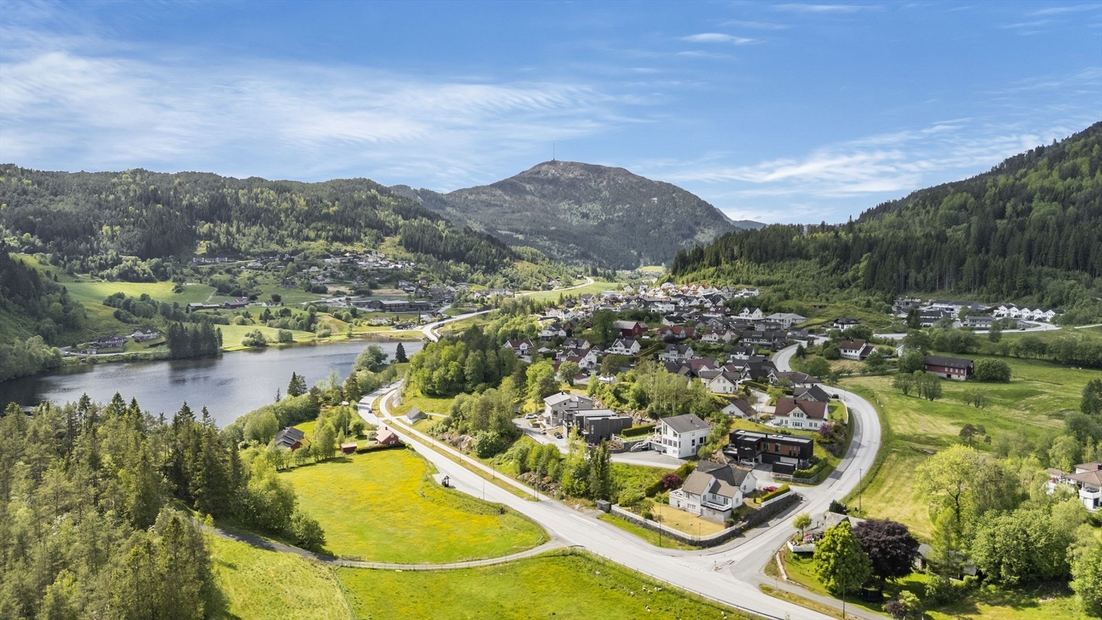 Farsund - eit attraktivt og barnevennleg bustadområde. Galleribilde