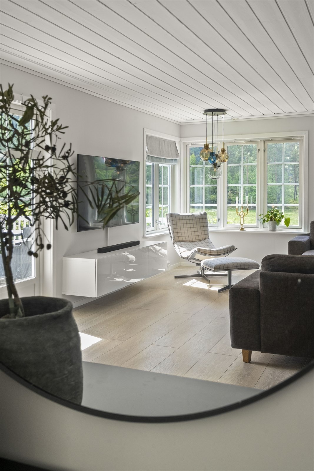 Detalj frå stova Galleribilde