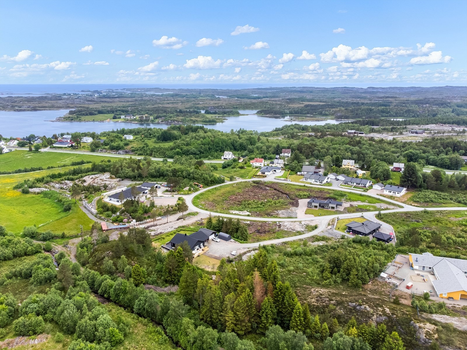 Dronefoto Galleribilde