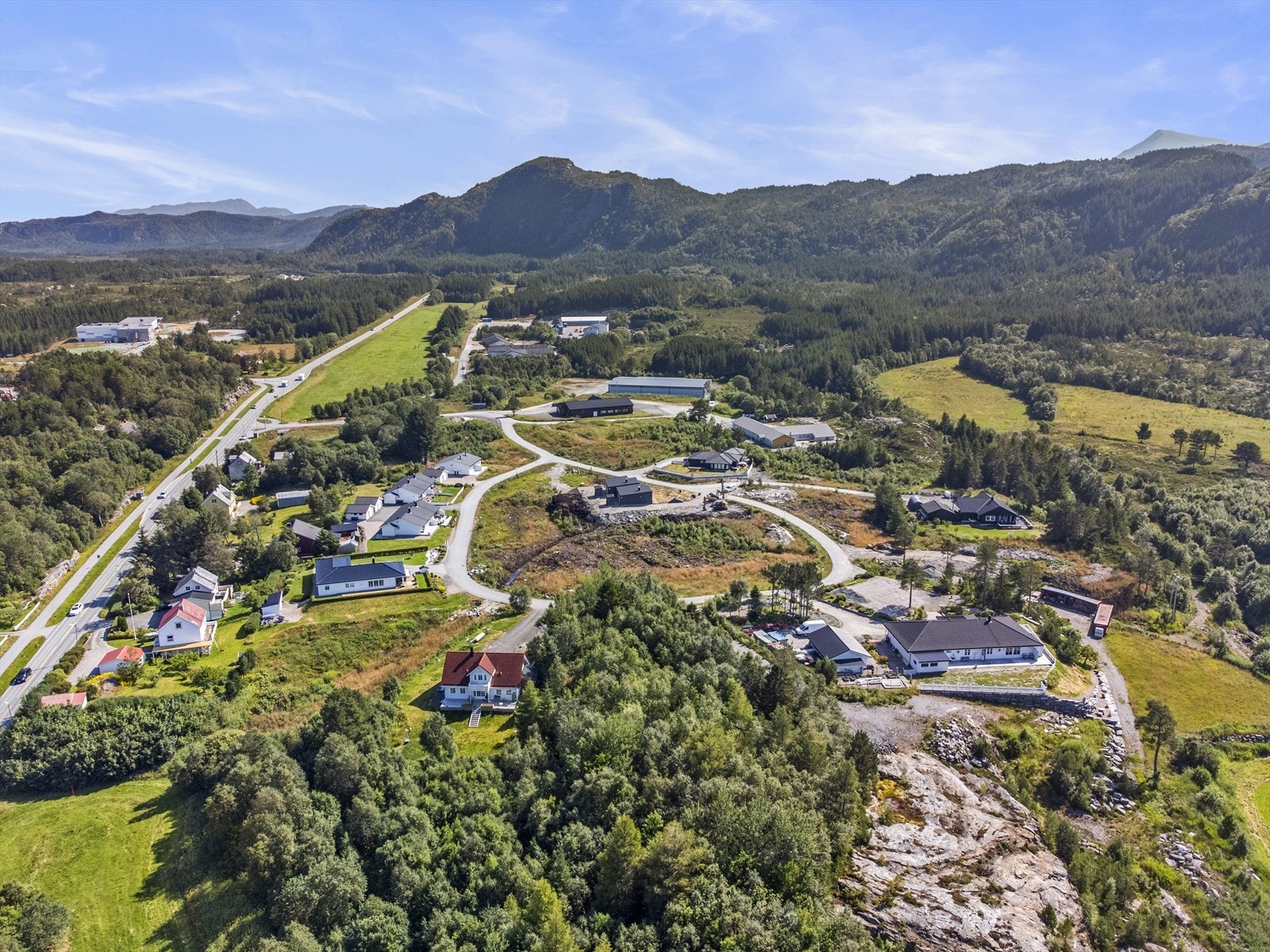 Dronefoto Galleribilde