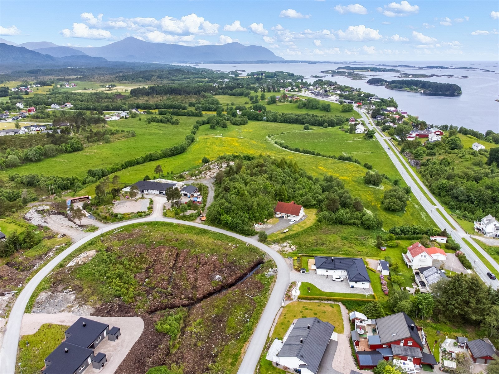 Dronefoto Galleribilde