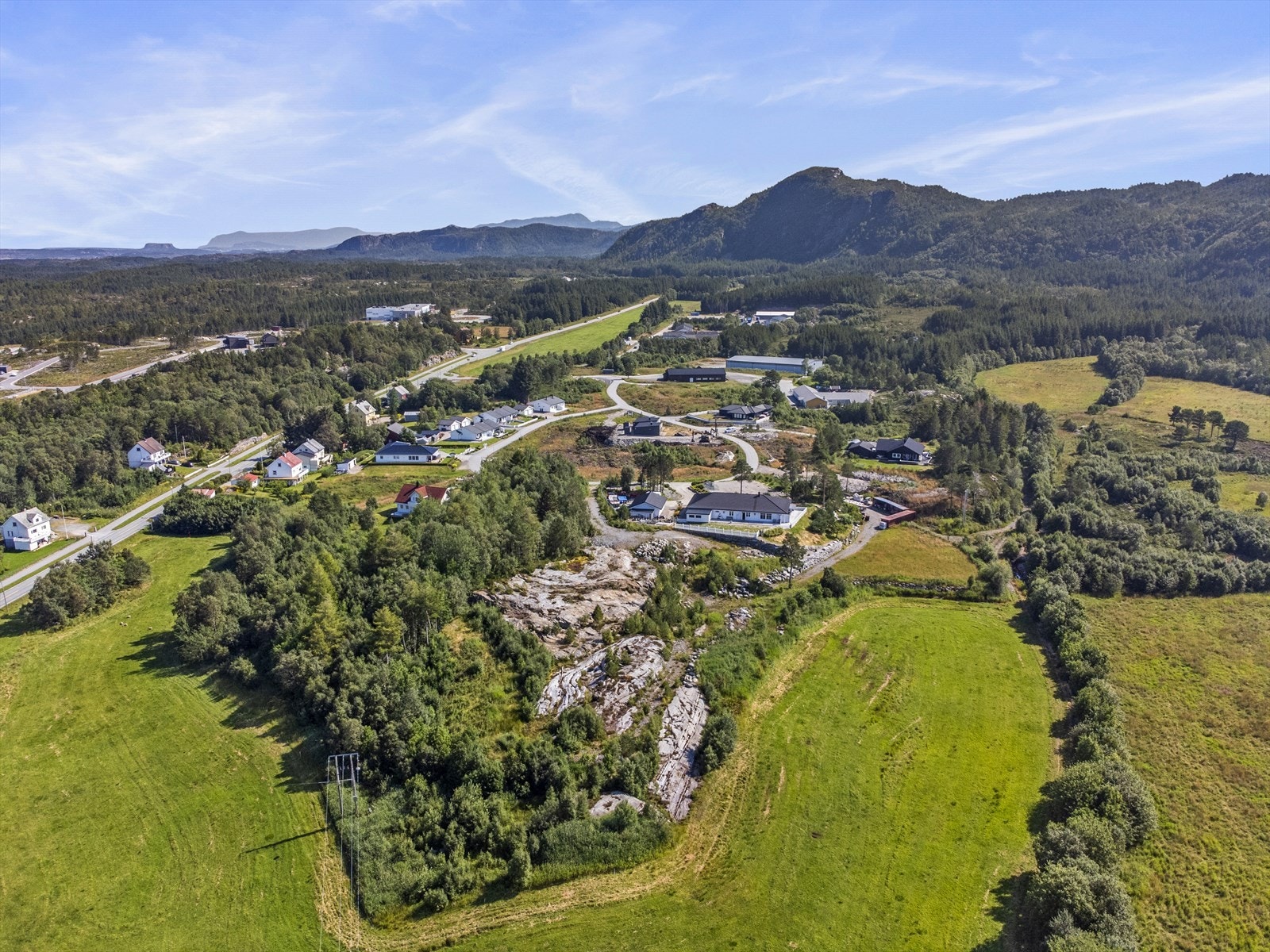 Dronefoto Galleribilde