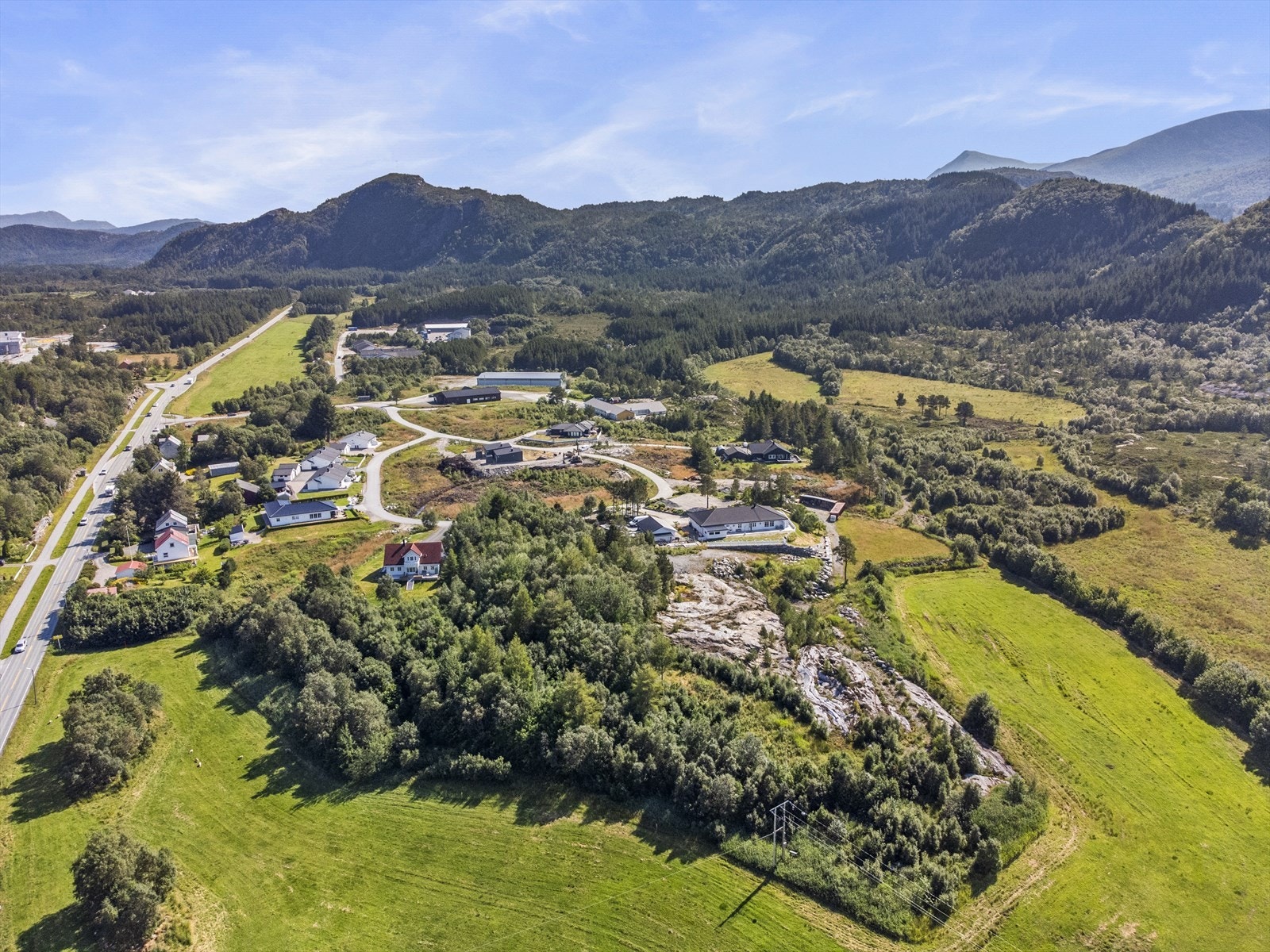 Dronefoto Galleribilde