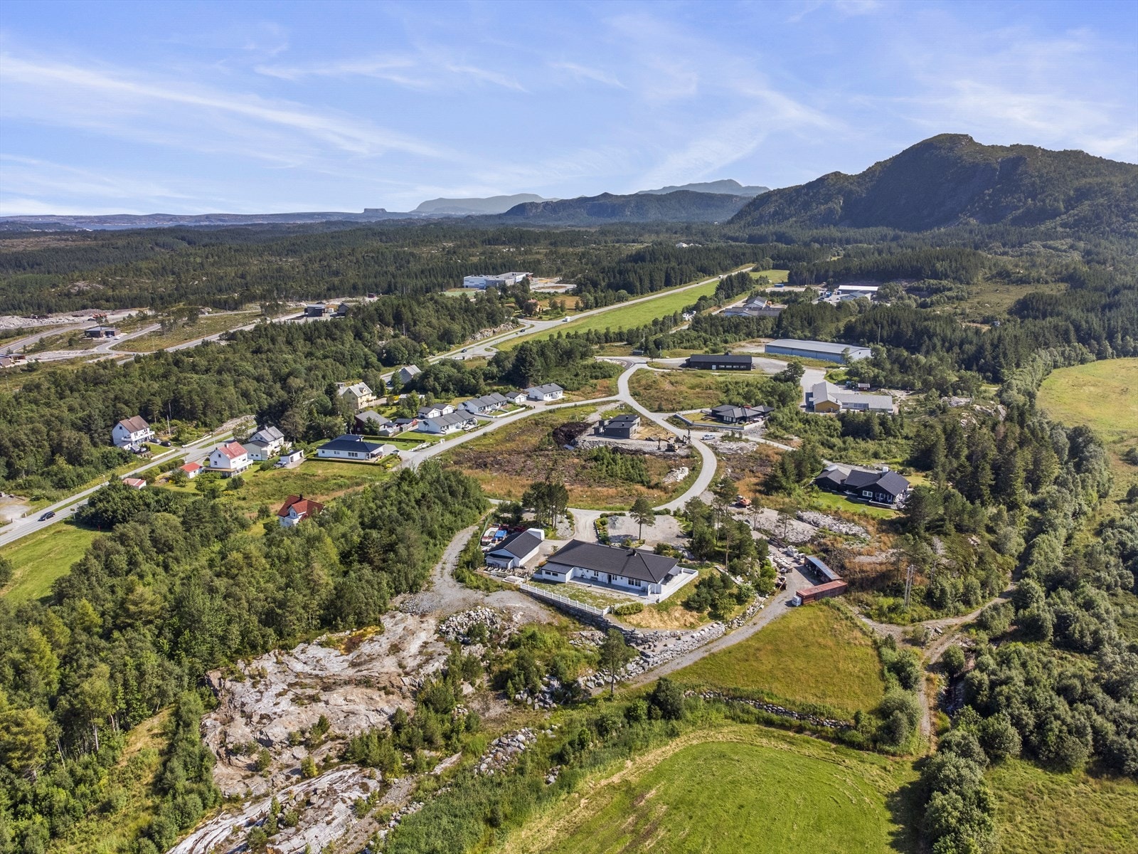 Dronefoto Galleribilde