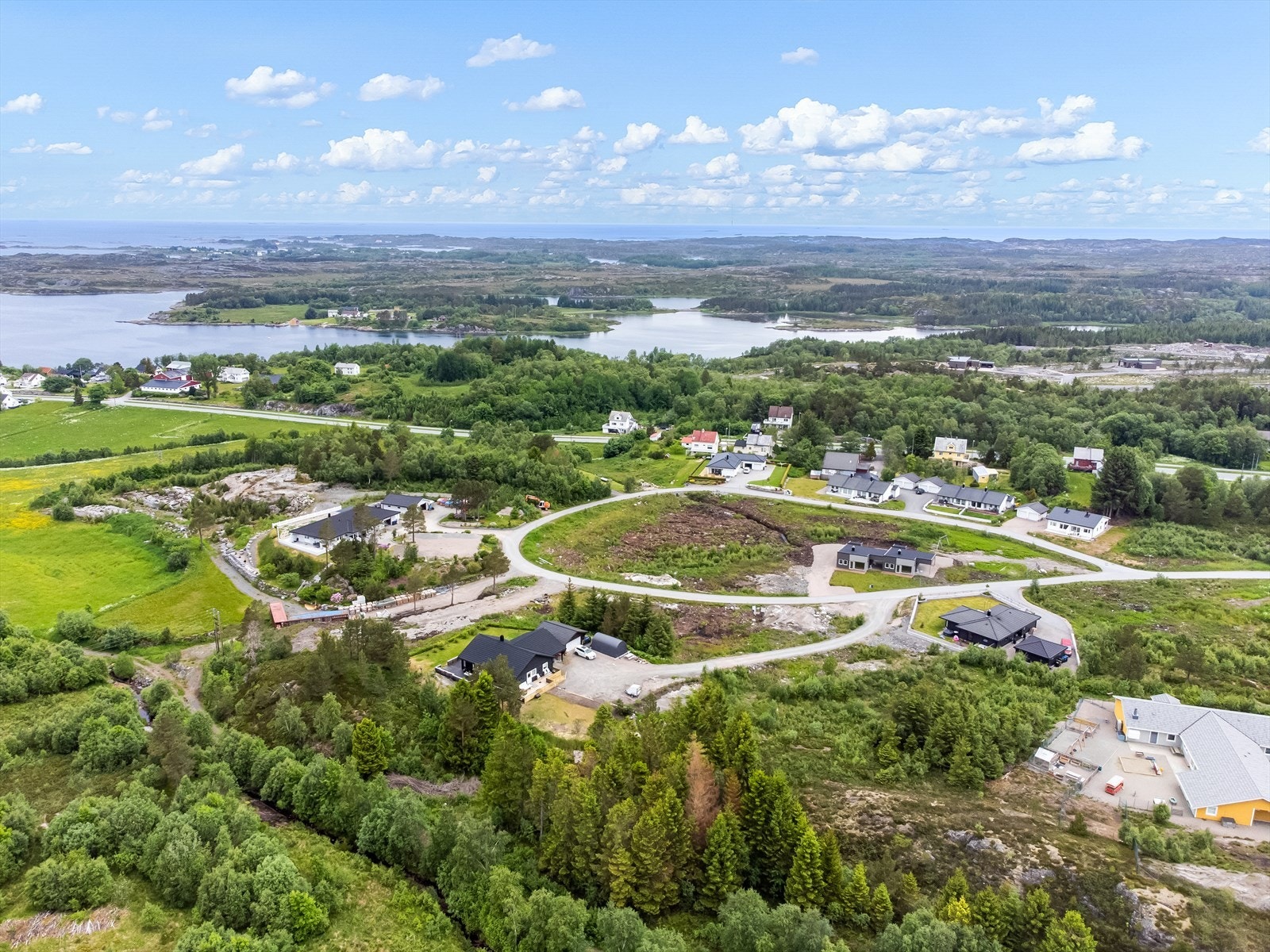 Dronefoto Galleribilde