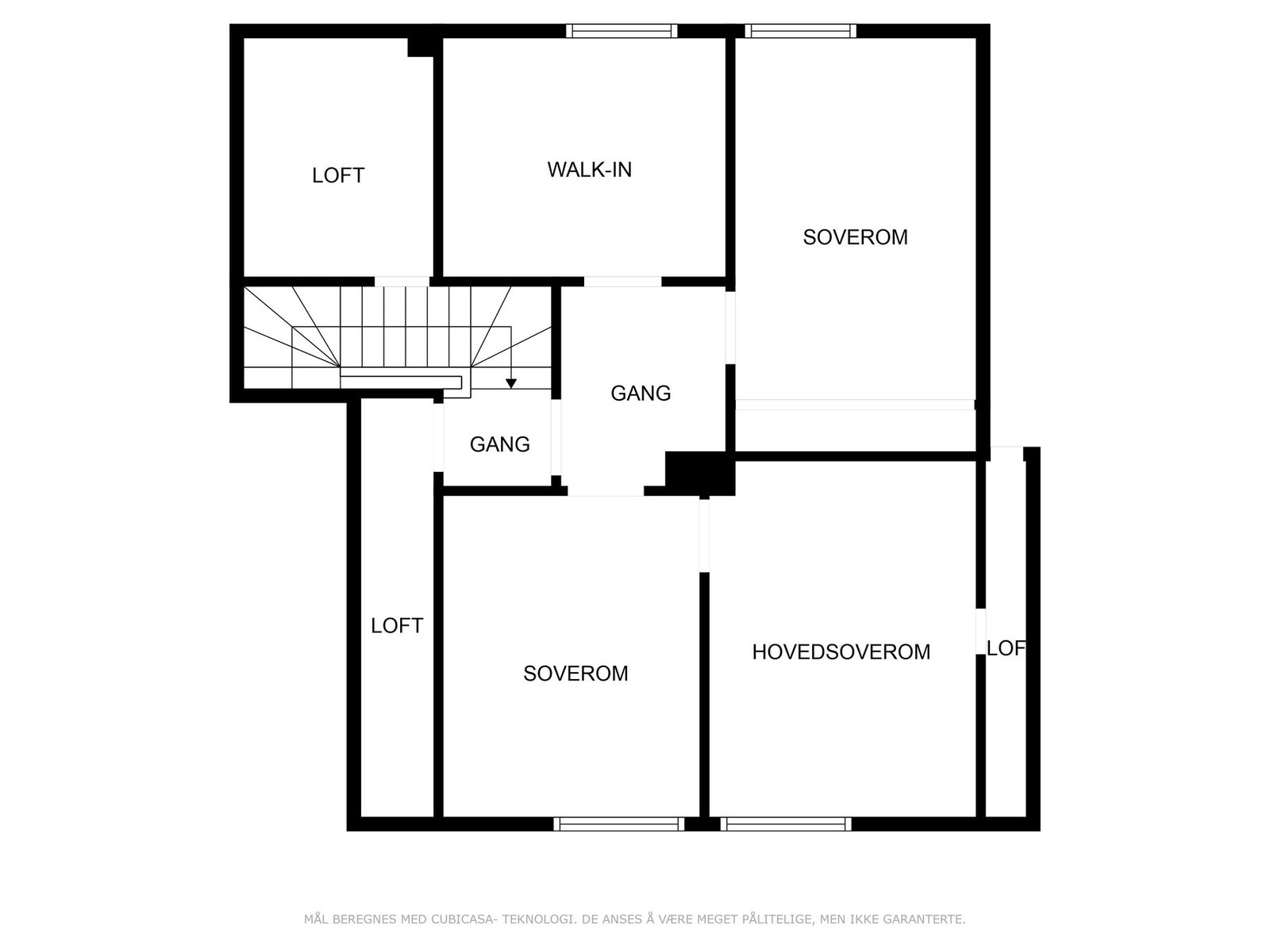 Plantegning 3.etasje Galleribilde