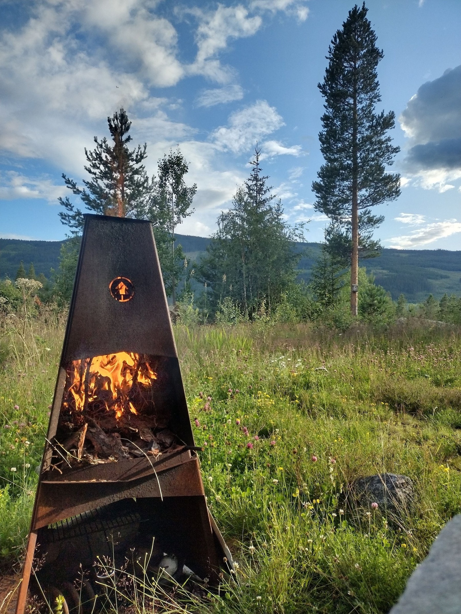 Utepeis; mot syd Galleribilde