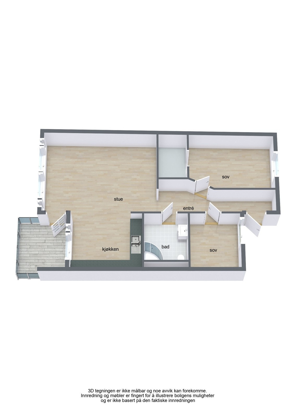 Planløsning Galleribilde