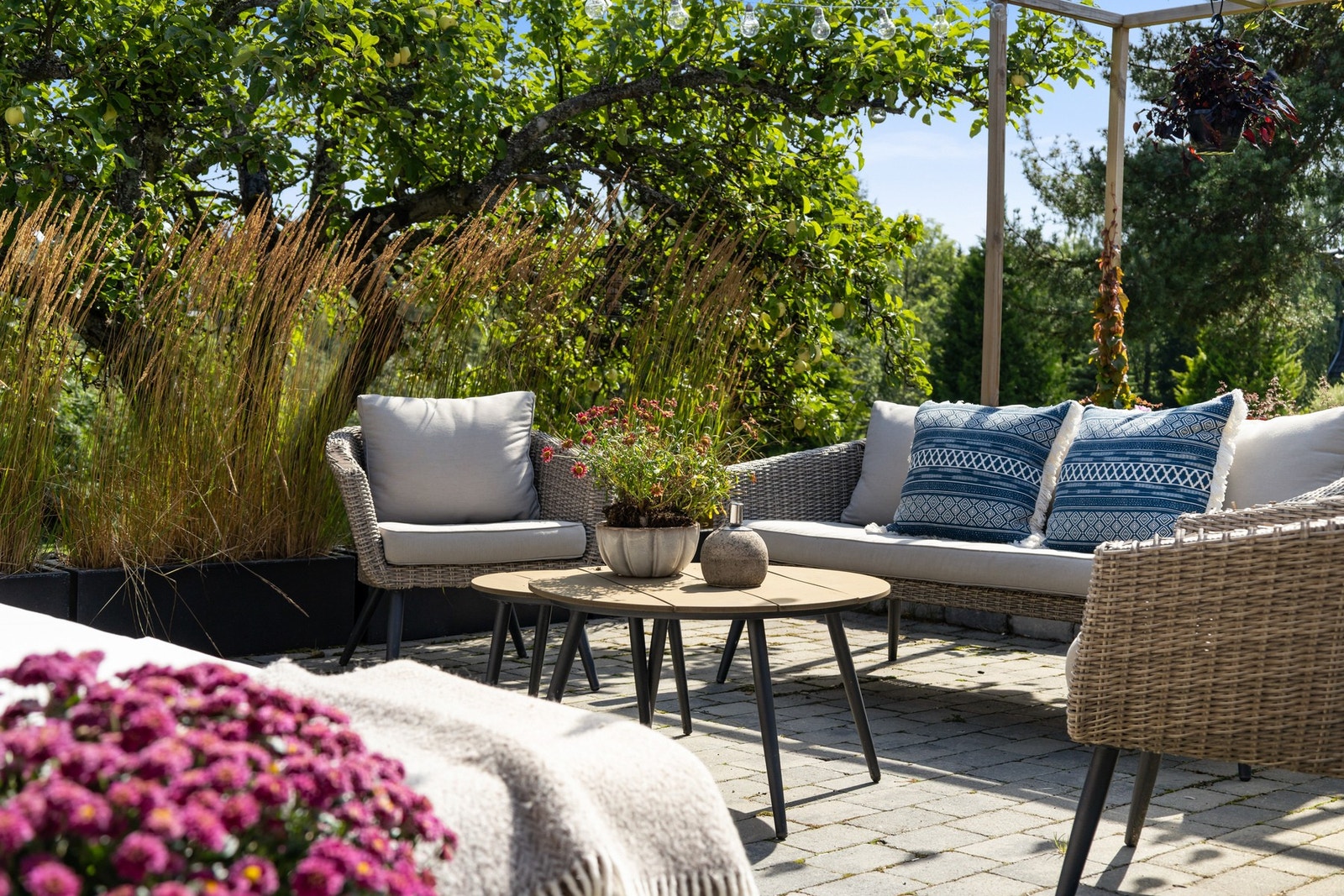 Uteområde, detalj Galleribilde