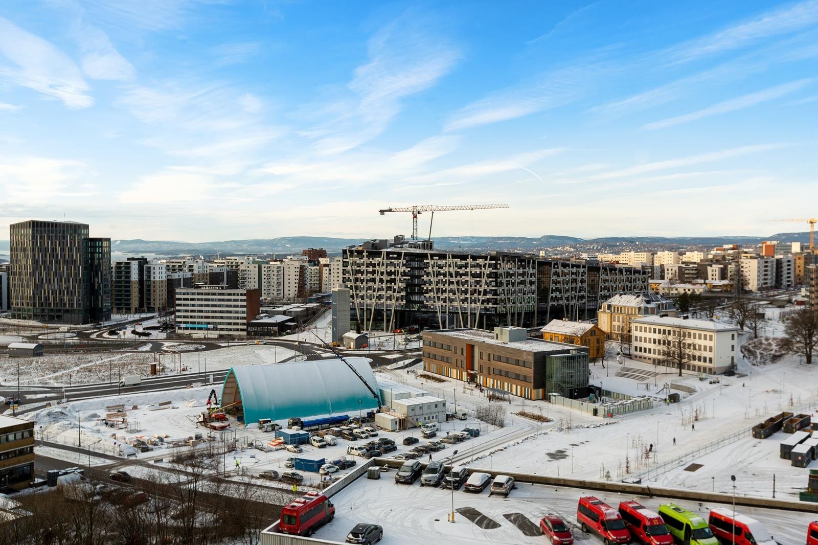 Utsikt fra balkongen. Galleribilde
