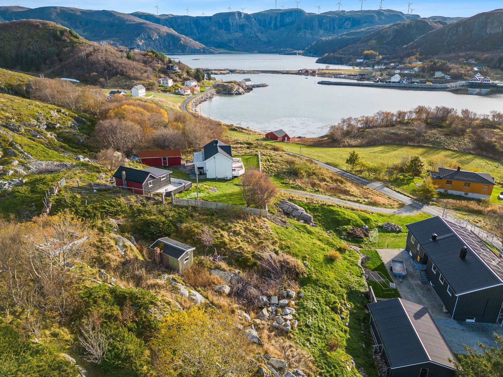 Dronefoto Galleribilde