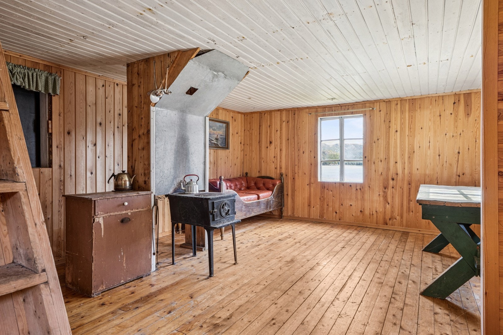 Stue hytte Galleribilde