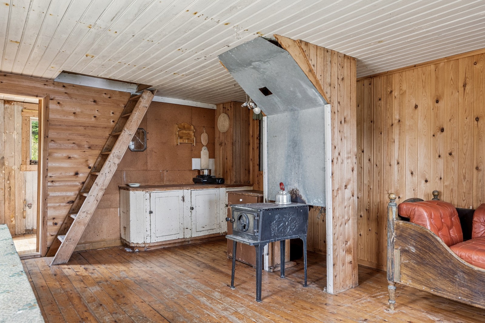 Stue hytte Galleribilde