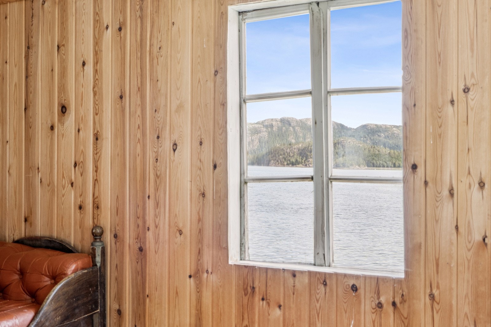 Utsikt fra hytte Galleribilde