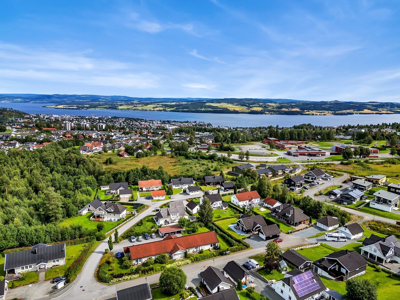 Dronebilde. Galleribilde