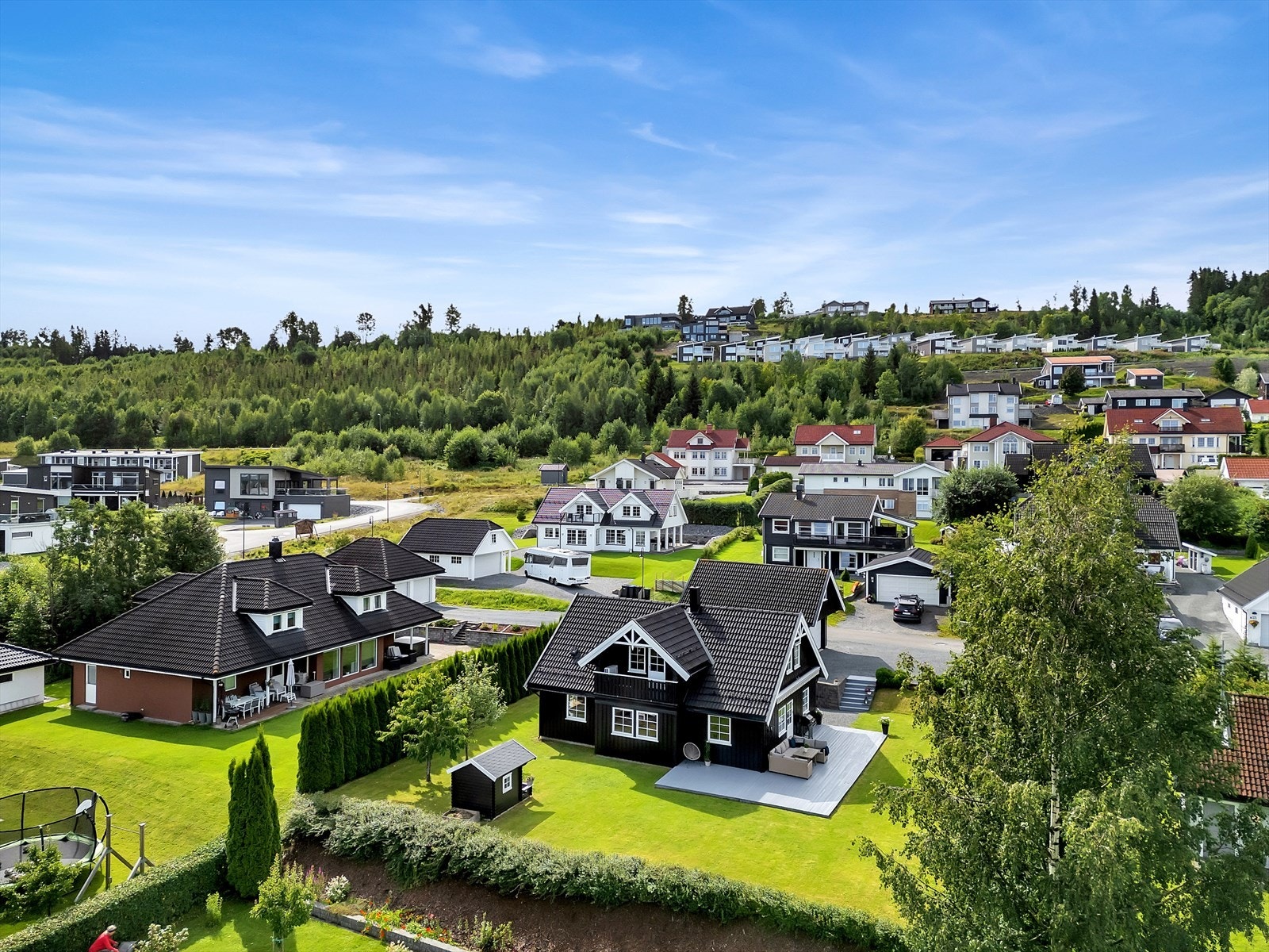 Dronebilde. Galleribilde