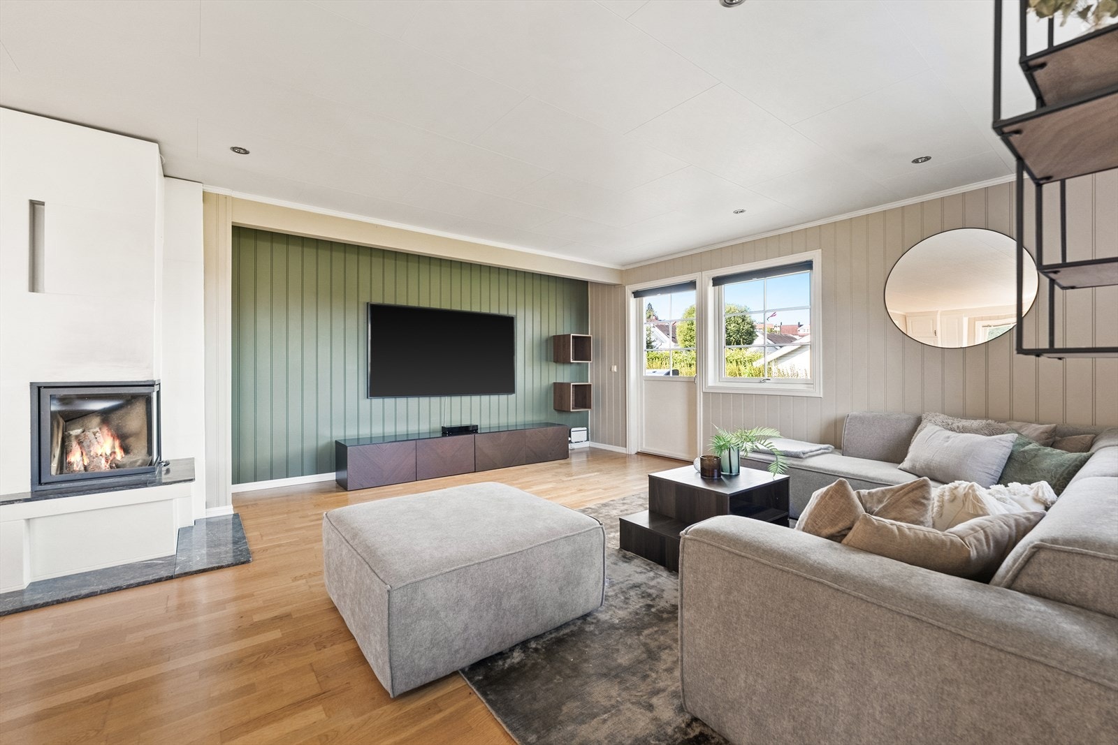 Fra stuen har man adkomst til solrik terrasse. Galleribilde