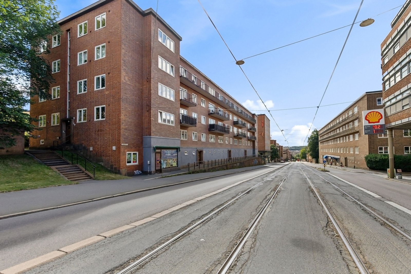 Fasade fra Trondheimsveien. Galleribilde