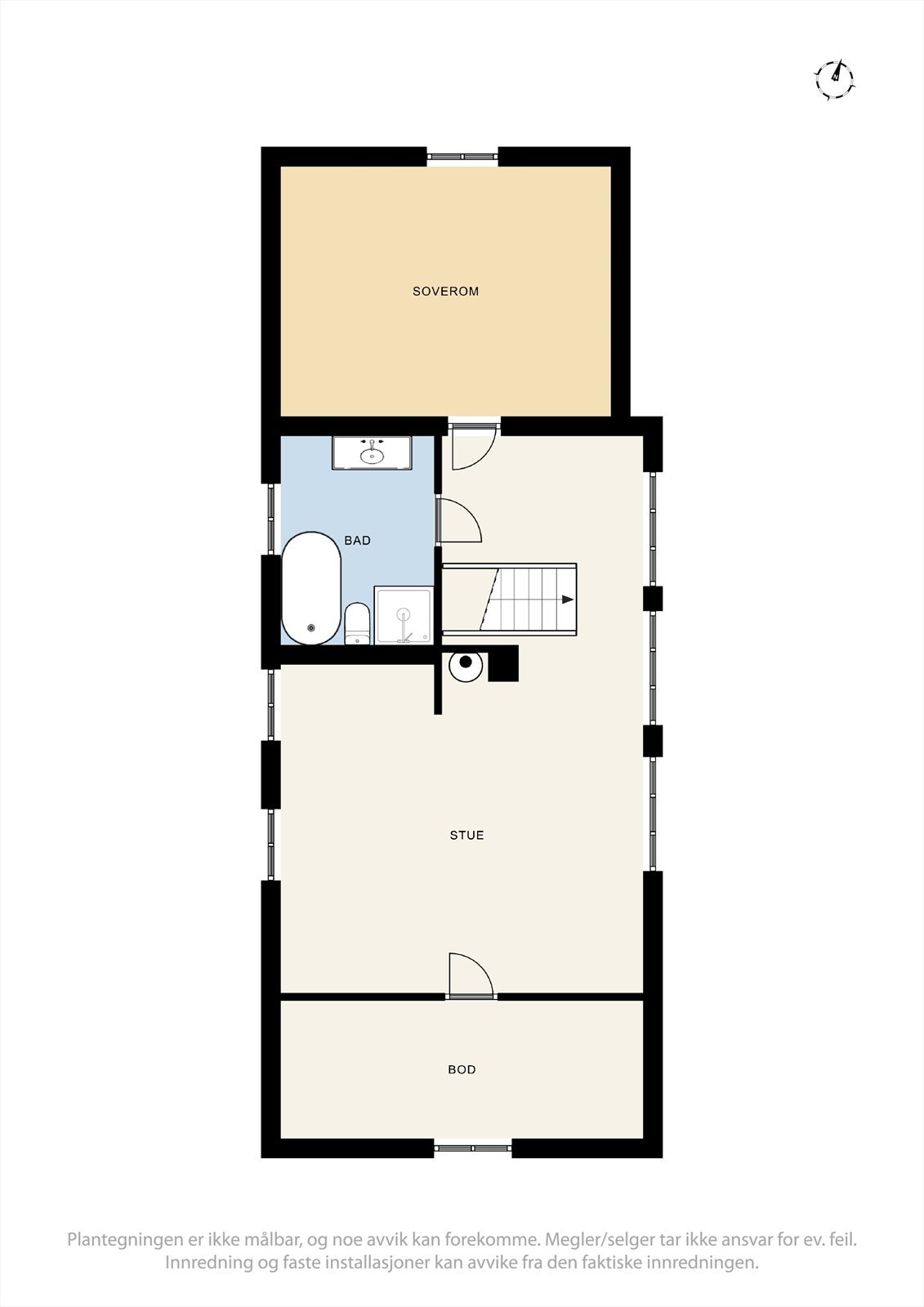 Plantegning 2. etasje. Galleribilde