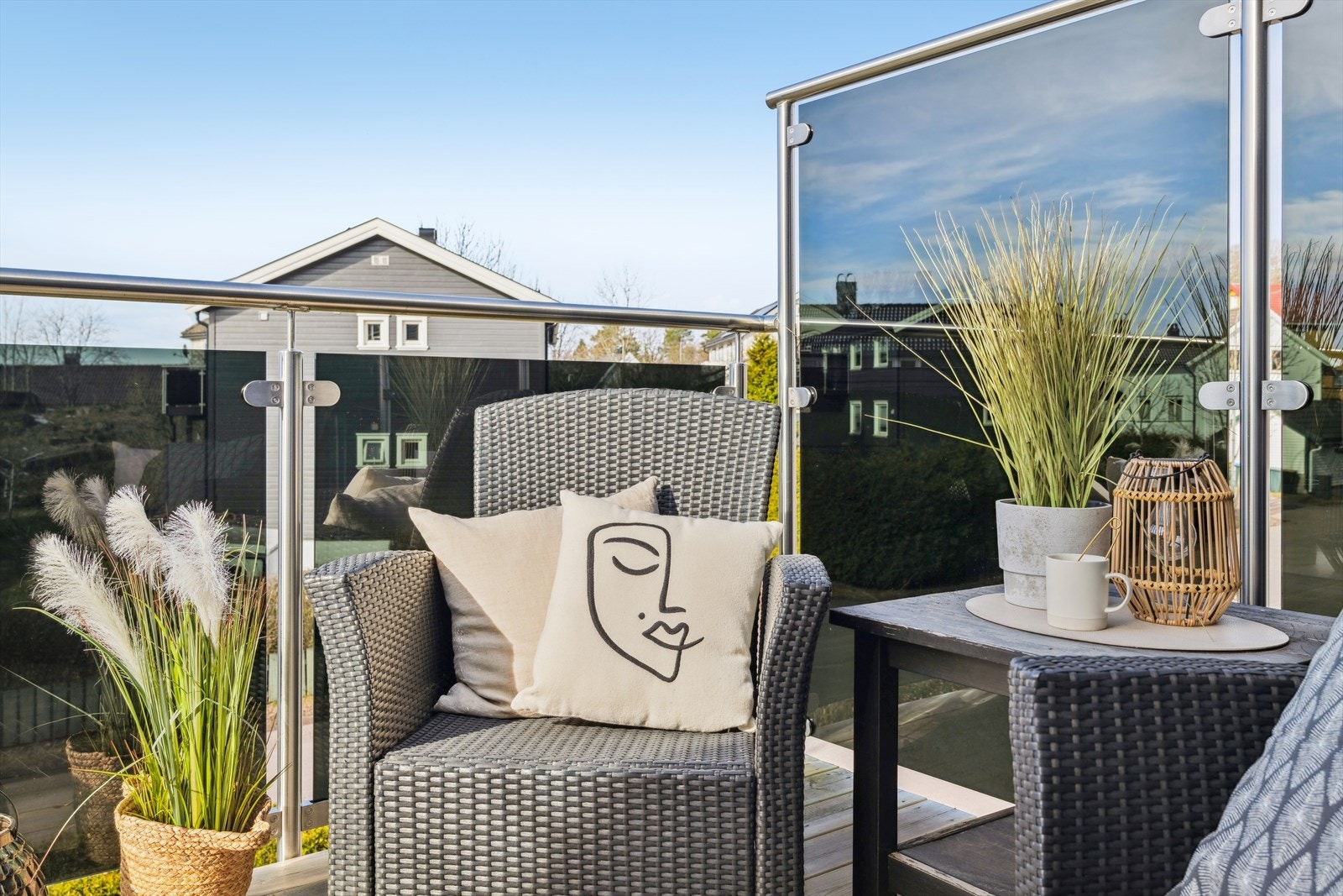 Bygget fikk nye balkonger i 2023 Galleribilde