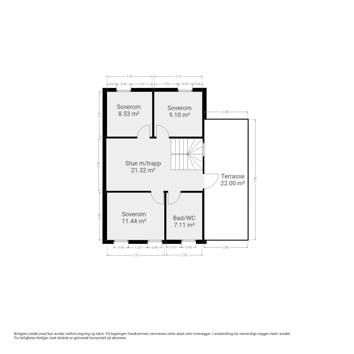 Plantegning 2.etasje. Galleribilde