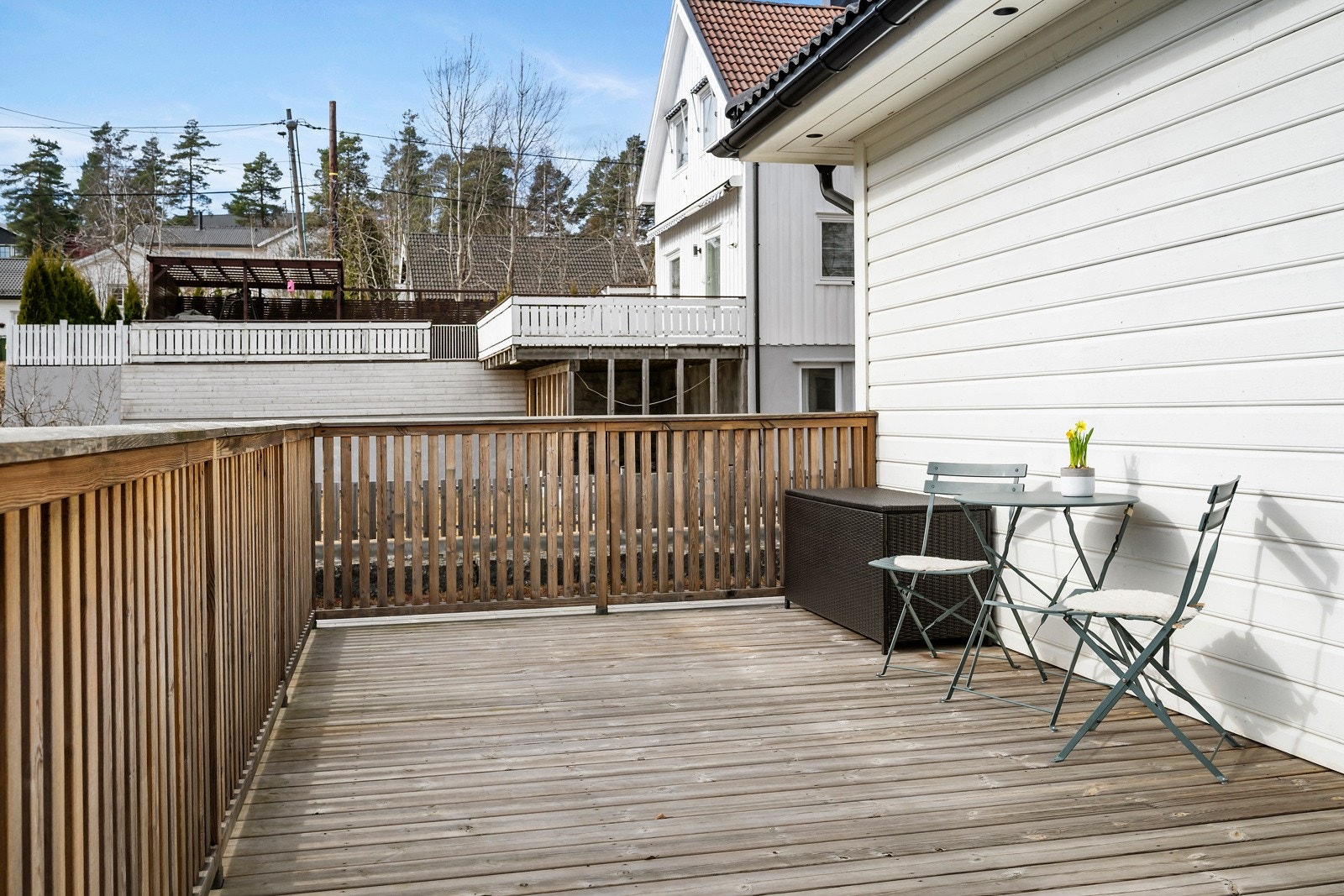 Her kan du nyte gode solforhold hele dagen, med lite innsyn. Galleribilde