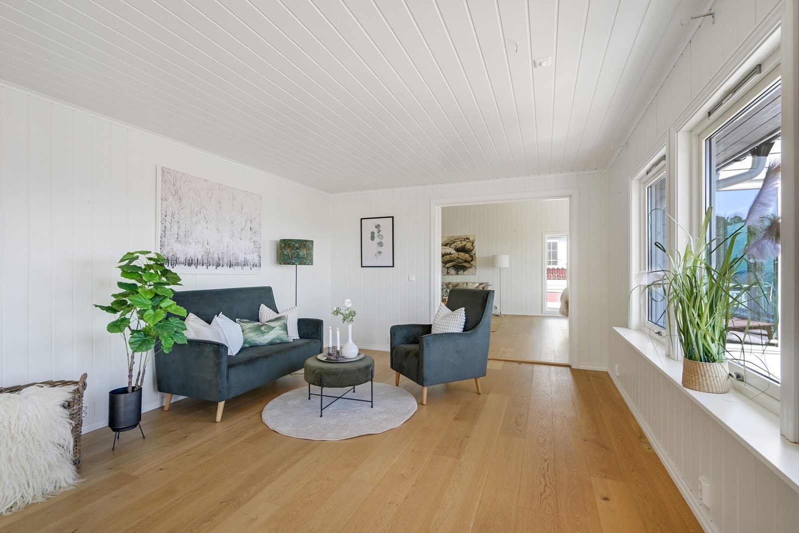 Stue/spisestue Galleribilde