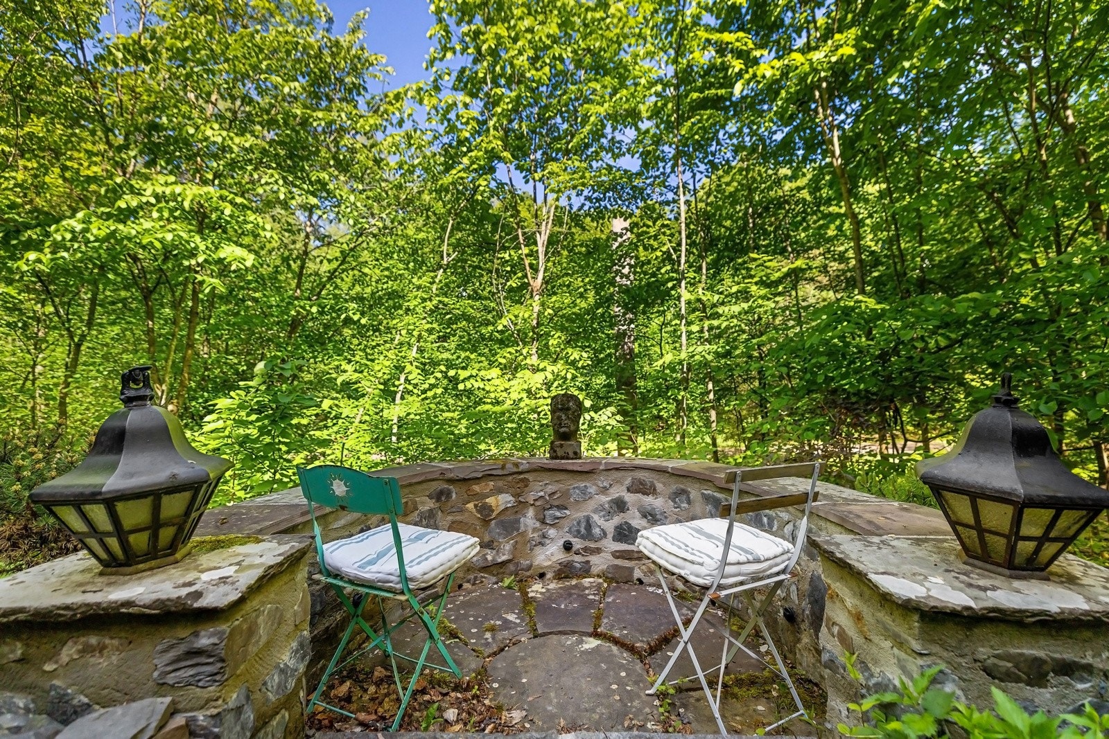 Utsiktpunkt til Frognerbekken og Frogner naturreservat Galleribilde