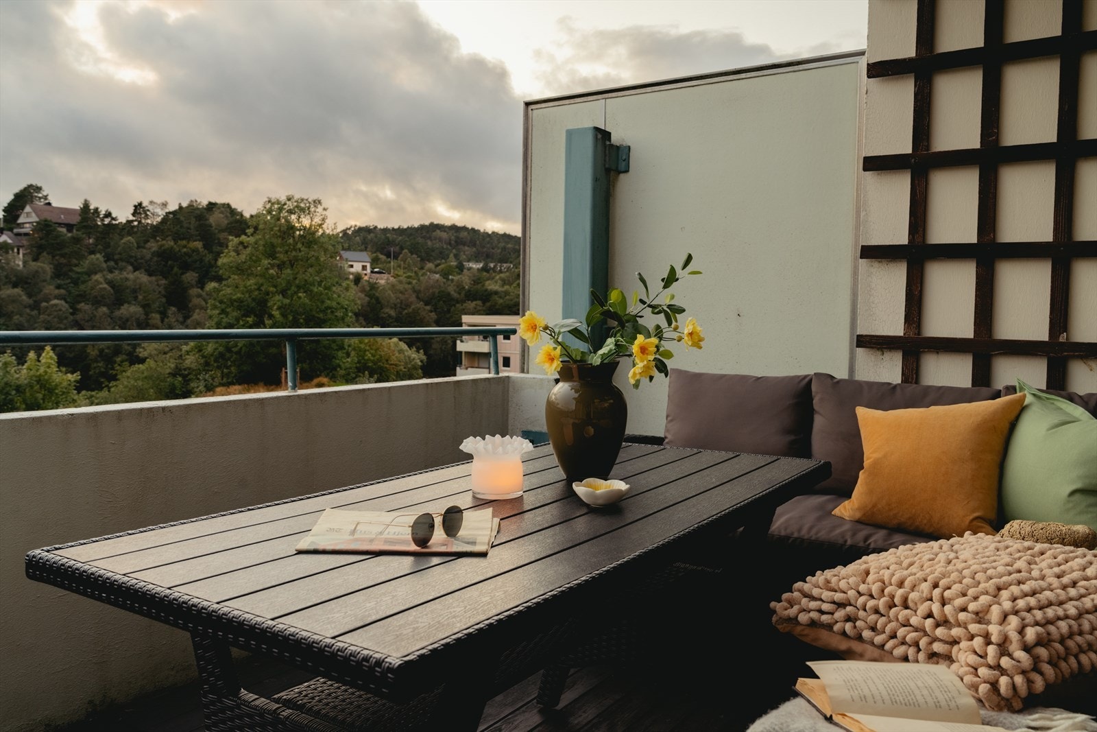 Her kan du nyte en god morgenkaffe! Galleribilde