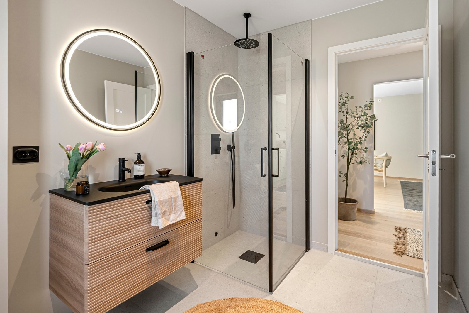 Lekkert bad med mange fine detaljer. Galleribilde