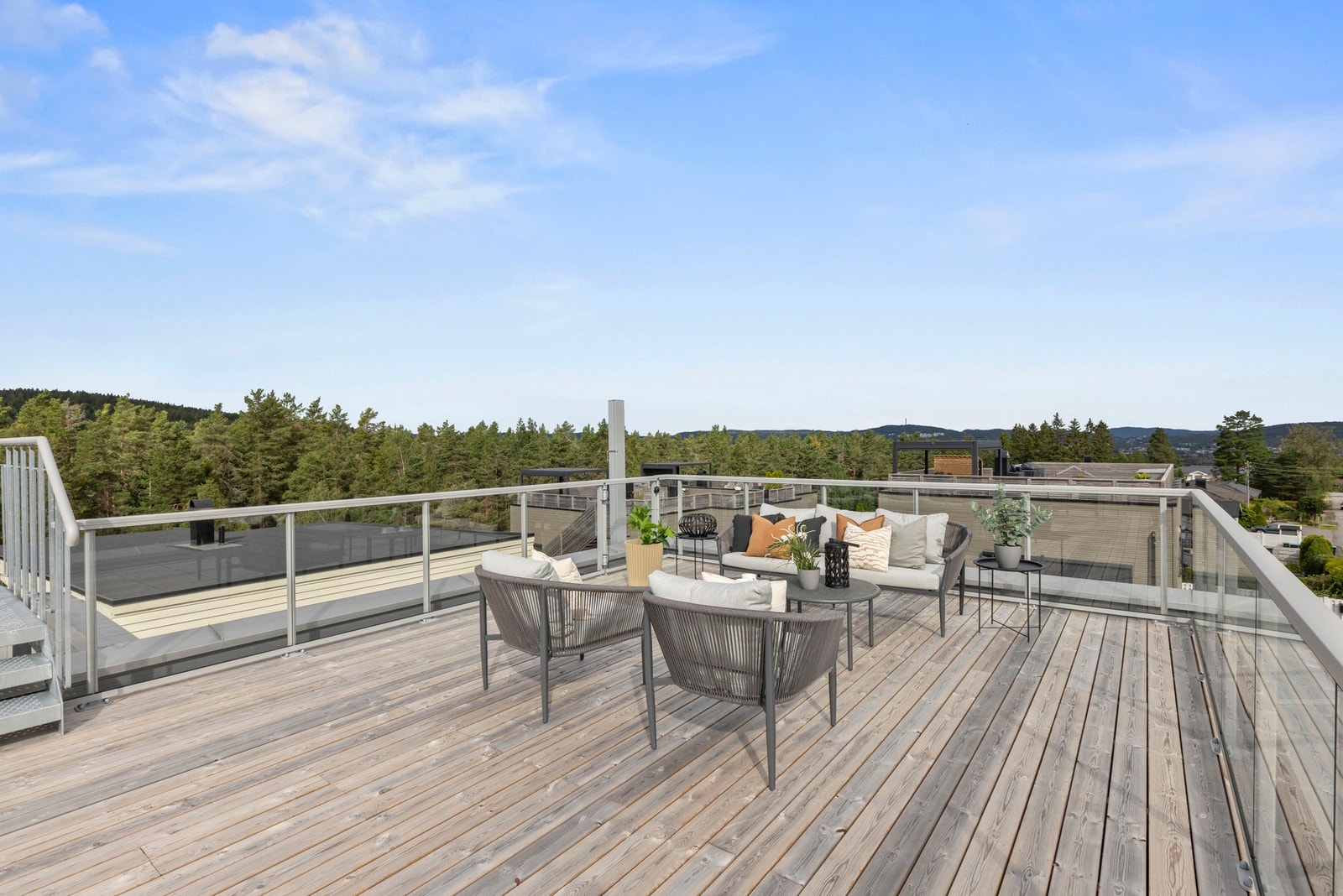 Her kan du nyte gode solforhold og lange sommerdager! Galleribilde