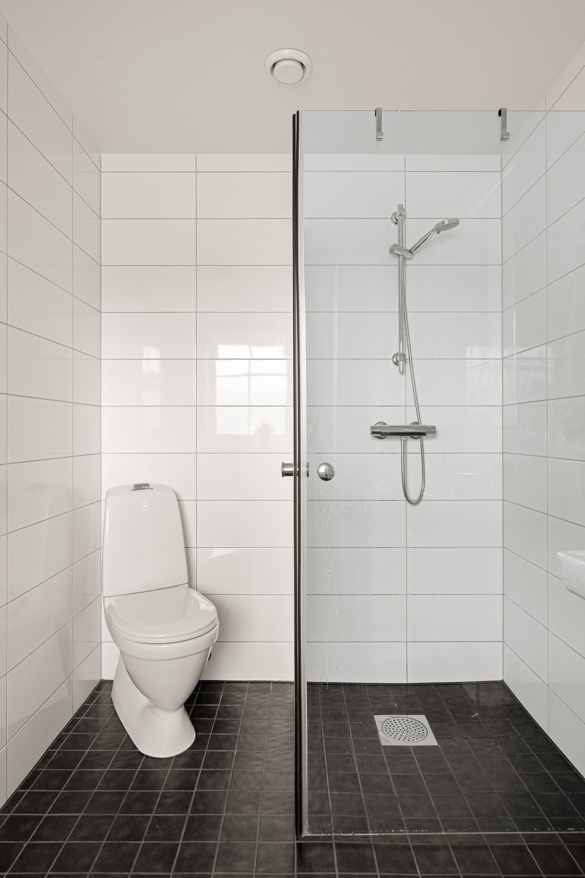 Dusjhjørne og toalett Galleribilde