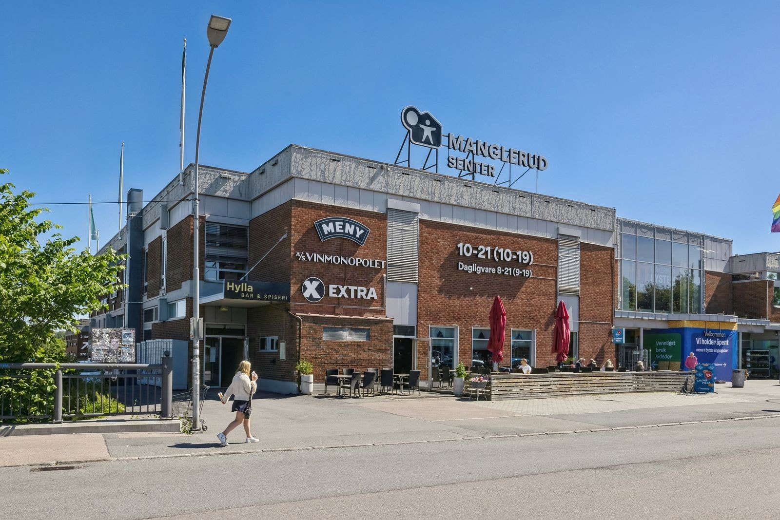 Det er kort vei til Manglerud senter Galleribilde