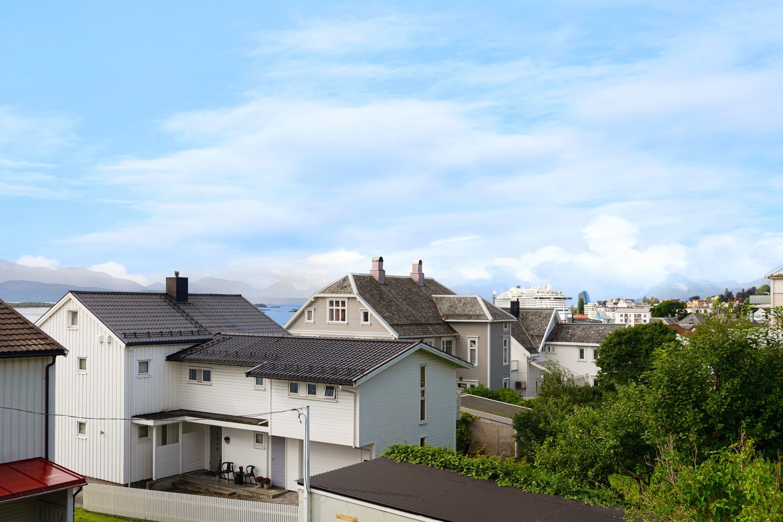 Utsikt i retning sentrum. Galleribilde