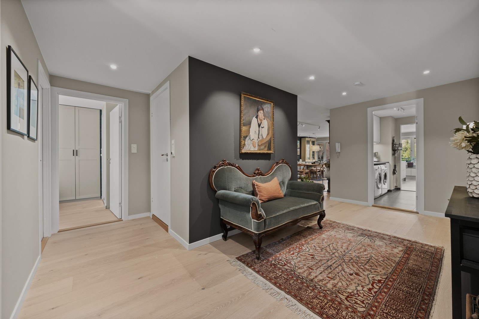 Ny 1 stavs parkett med varme i alle gulv. Galleribilde