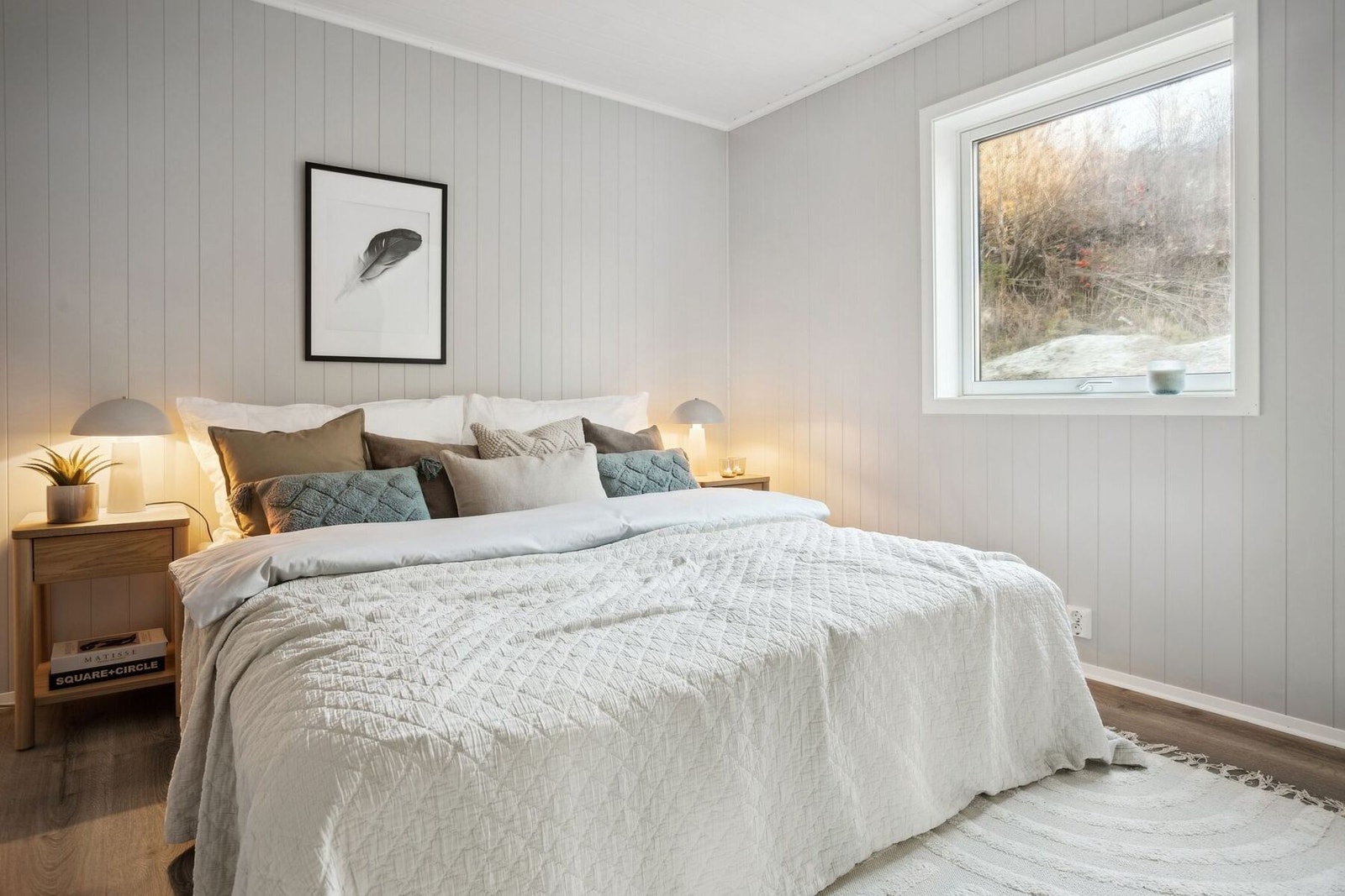 Rommet er av bra størrelse med god plass til møblement. Galleribilde