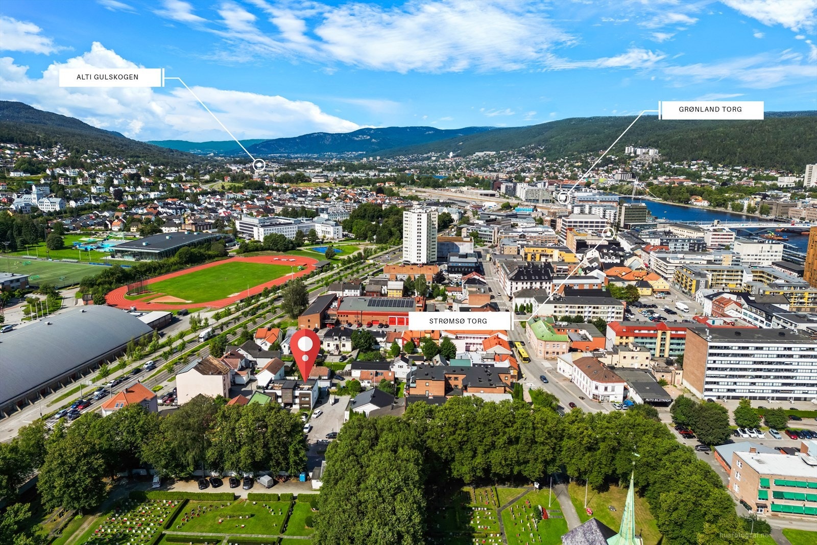Knoffs Gate 10 B har en meget sentral, men likevel tilbaketrukket plassering - Her har man det aller meste innen kort gangavstand fra ytterdøren Galleribilde