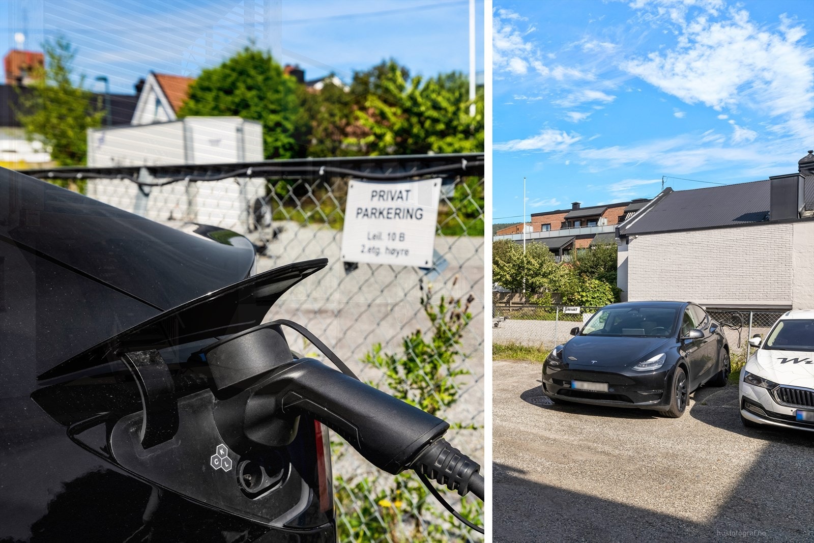 Egen privat parkeringsplass med elbillader. Sameiet har gjesteparkering. Galleribilde