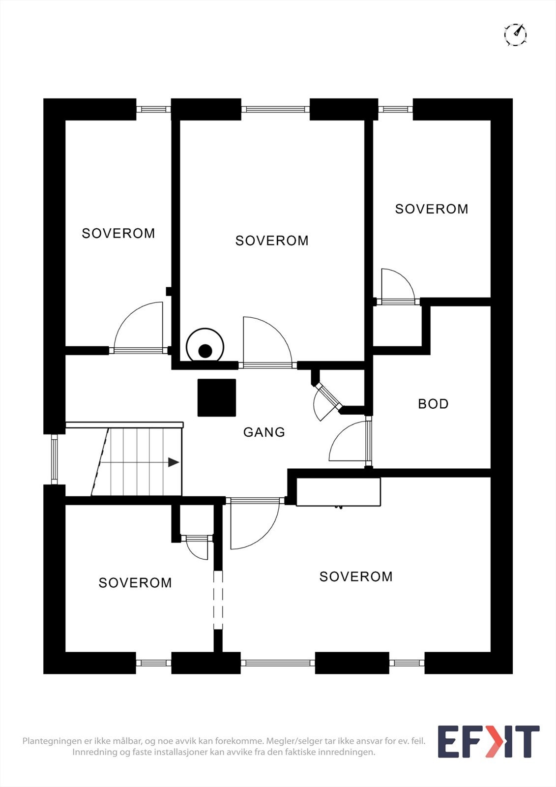 Plantegning - 2. etasje Galleribilde