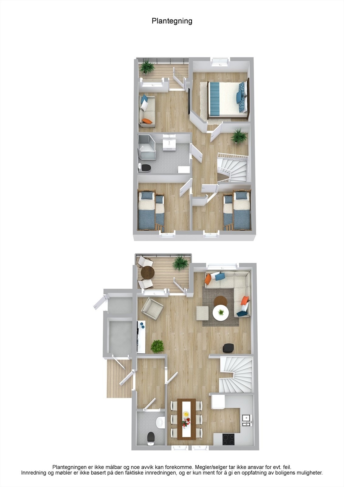 Planskisse 3D. Galleribilde
