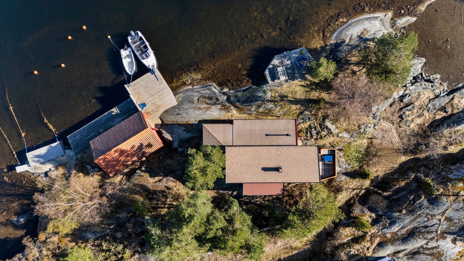 Dronebilde Galleribilde