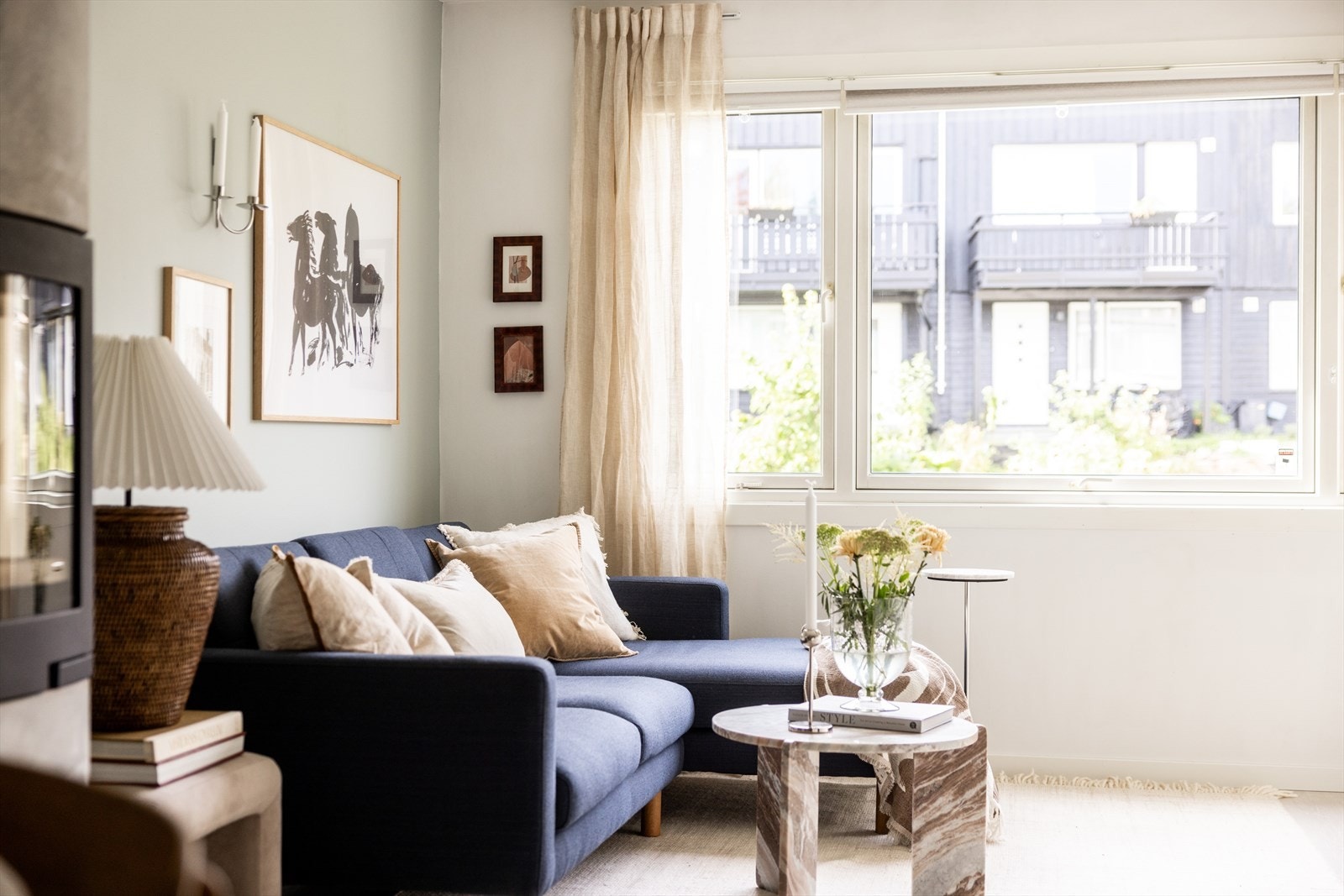 Kabel-TV og internett fra Telia er inkludert i felleskostnadene. Galleribilde