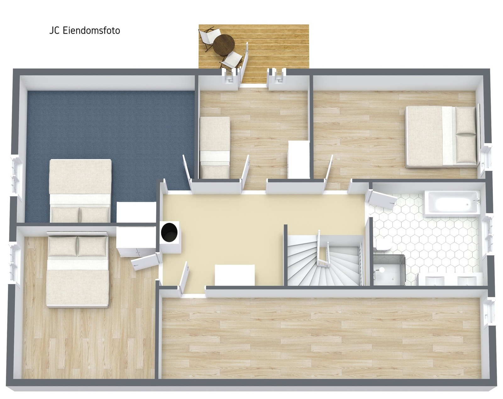 Plan loftsetasje Galleribilde