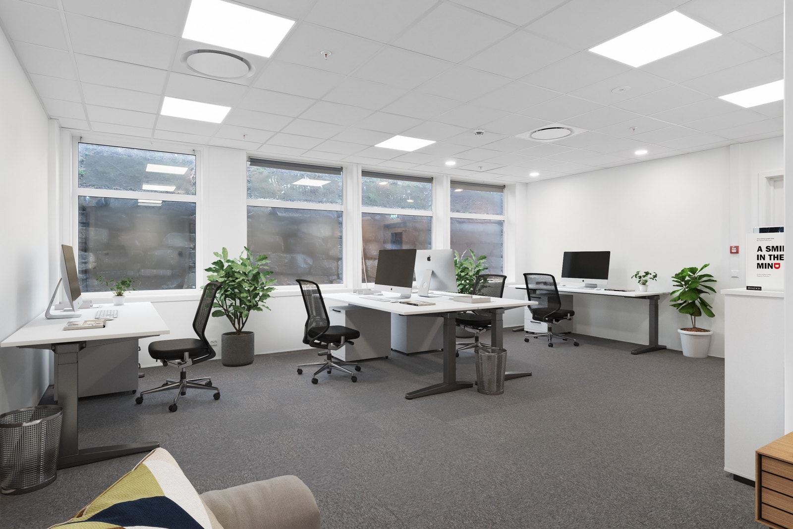 Rom P (digitalt innredet) Galleribilde