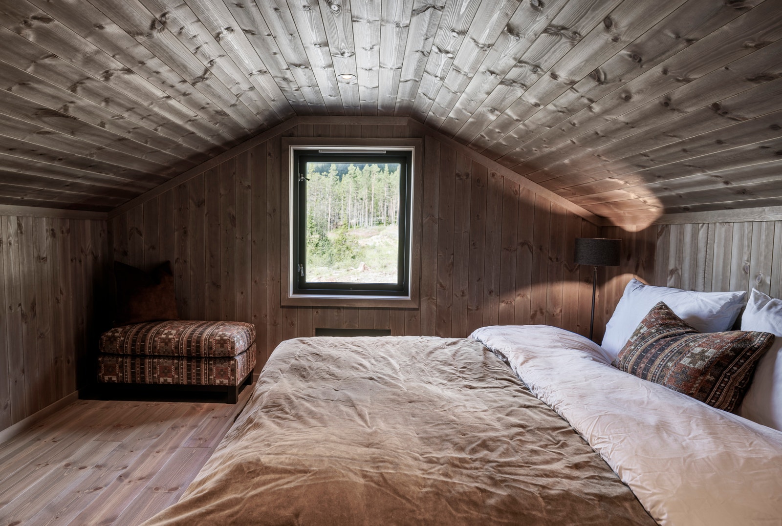 Begge rommene på hemsen er store Galleribilde